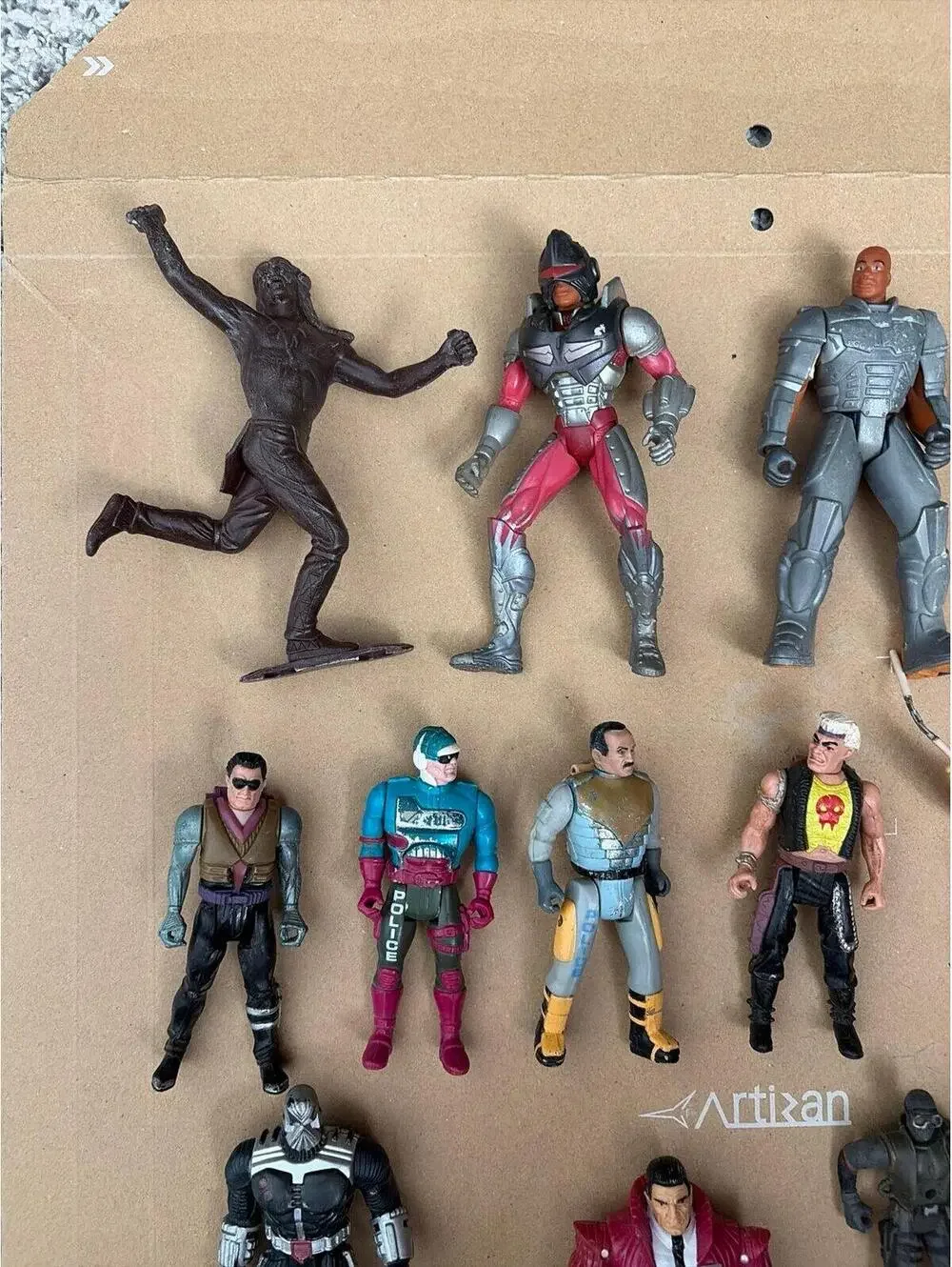 Vintage Toy lot / 80’s - 90’s action figures gi Joe robo cop beetle juice